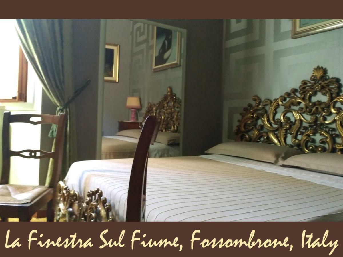 La Finestra sul Fiume Bed & Breakfast Fossombrone Exterior foto
